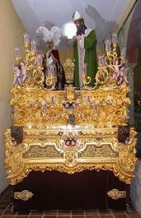 Taller de Dorado Nuestra Señora del Carmen paso de San Gonzalo