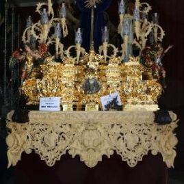 Taller de Dorado Nuestra Señora del Carmen servicio de restauración de pasos 21